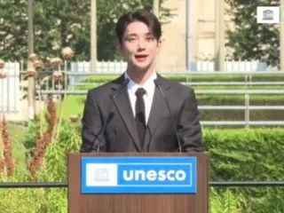 《SEVENTEEN》出席联合国教科文组织青年亲善大使任命仪式…Joshua用流利英语致辞“这是感人的一天”