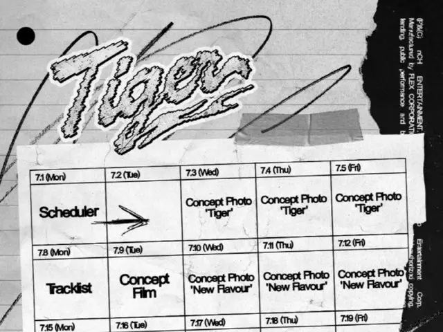 《n.SSign》将于18日回归...重装专辑《Tiger》发行