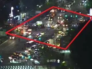 韩国首尔市厅站附近发生悲惨交通事故，造成13人死伤