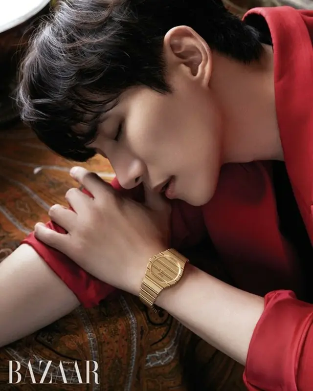 「2PM」ジュノ、ファッションマガジン「Harper's BAZAAR KOREA」グラビア公開