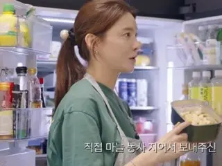 演员朱相昱的妻子车艺利妍是一位擅长做家务的职业妈妈……“冰箱揭秘”比化妆还尴尬