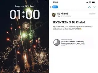 《SEVENTEEN》与全球最佳制作人 DJ Khaled 合作...全球影响力