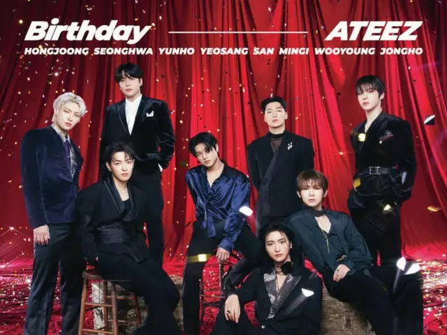 《ATEEZ》第四张日本单曲《Birthday》横扫全球排行榜