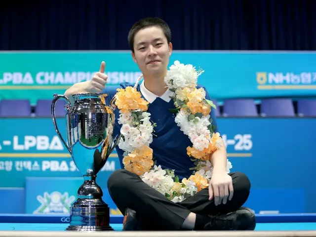 最年少優勝を果たしたキム・ヨンウォン（写真：PBA）