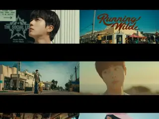 “BTS”JIN传达“真正的幸福”...主打歌《Running Wild》MV公开