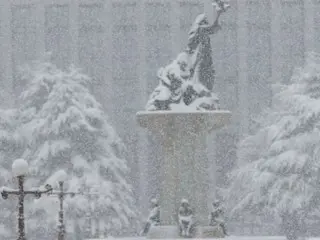 韩国下第一场雪=正确预测今年夏天热浪的韩国气象学家预测今年冬天严寒