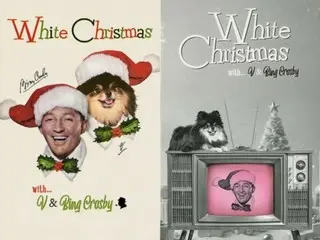 V x Bing Crosby 的《White Christmas》今天（6 日）发布...“我很高兴和你一起唱歌”