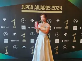 <女子高尔夫>“韩国高尔夫天才少女”李孝松成为“JLPGA Award 2024”新人奖史上最年轻获奖者