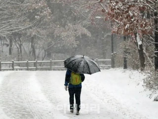 韩国首都地区大雪警告解除...从“警告”降至“担忧”