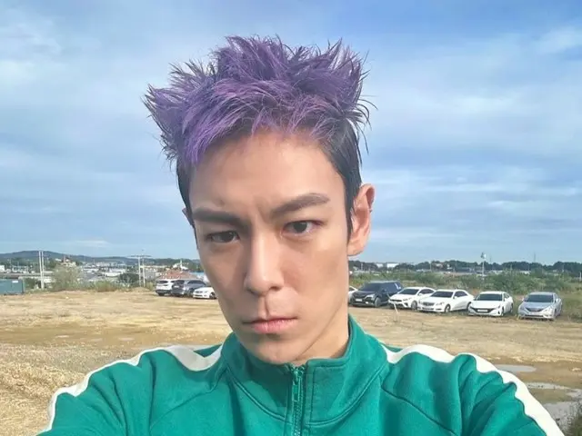 TOP (BIGBANG) 公开《鱿鱼游戏2》拍摄现场......视觉吸引力