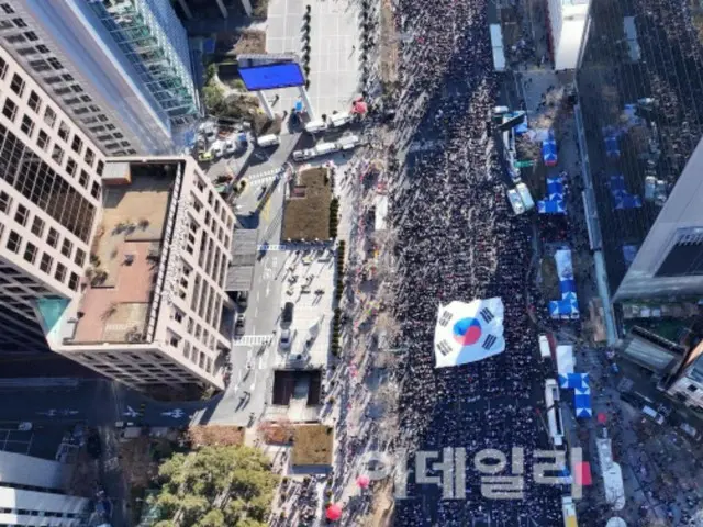 韩国媒体：在降雪和寒冷天气中，本周末将举行集会，讨论尹永哲总统是否应该下台