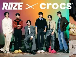 “RIIZE”被任命为 Crocs 日本大使！宣传片将于3月6日星期四独家发布。