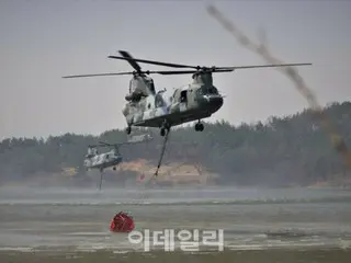 为应对韩国爆发大规模森林火灾，有呼声要求引入利用空军运输机的空中灭火系统。这是什么系统？