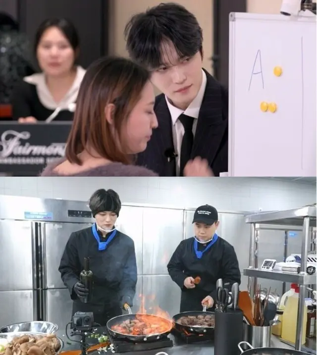 キム・ジェジュン、「白と黒のスプーン」優勝シェフとコラボ…イタリア風の丼の開発に期待高まる「コンビニレストラン」02