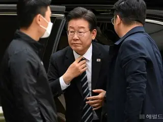 民主党总统候选人李在明表示，前总理韩德洙的总统竞选“是否值得花点时间反思一下自己？” （韩国）
