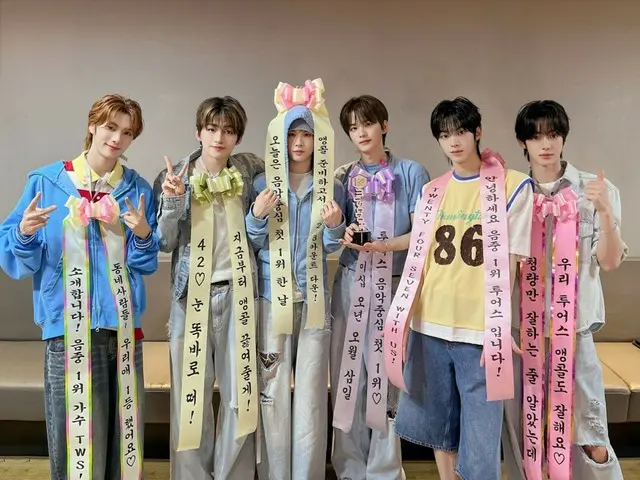 《TWS》斩获五项音乐节目奖项，“多亏了粉丝们，我们一个个目标都实现了”