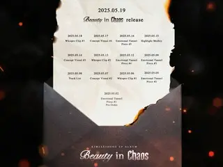 J-JUN发布新EP《Beauty in Chaos》时间表...19日回归