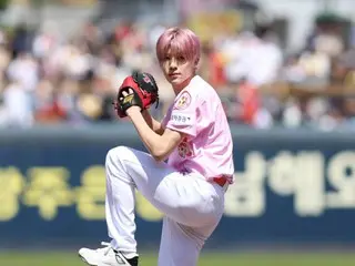 《NCT WISH》Xion向KIA投开球的梦想实现了