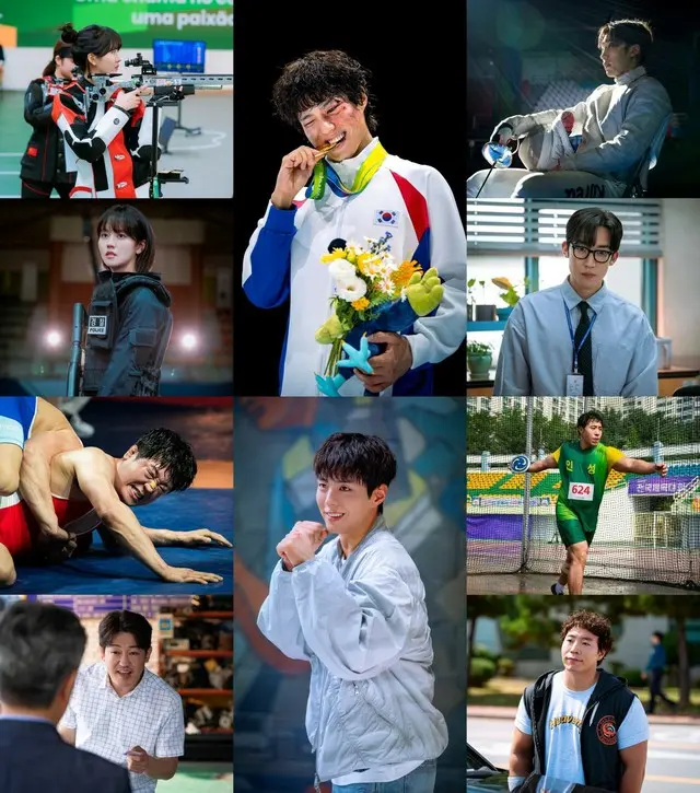 パク・ボゴム、国家代表選手から特殊採用の警察官になった…「グッドボーイ」のビフォー＆アフタースチールカット