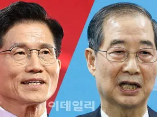 韩国民意调查显示，在与李在明的双向对决中，韩德洙将获得 40% 的支持率，金文洙将获得 38% 的支持率