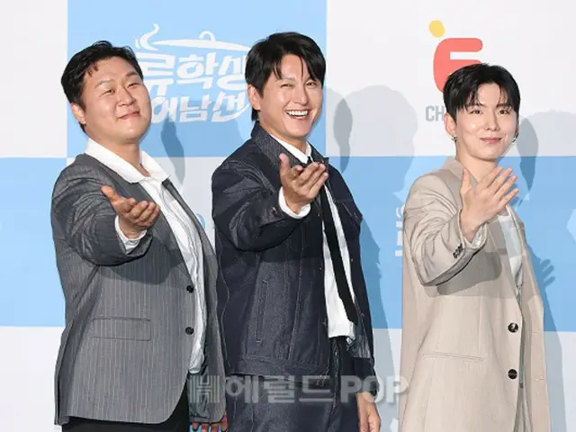 [照片] 柳洙英、基贤（MONSTA X）、尹京浩出席新综艺节目《柳学生吴南星》的制作发布会