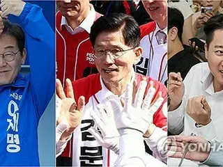 韩国总统候选人支持率：李在明51%、金文洙29%、李俊硕8%