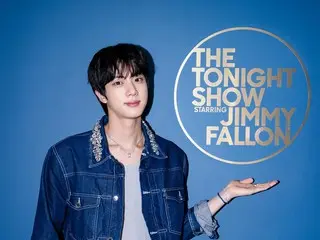 BTS 的 JIN 再次出现在 NBC 的《吉米法伦秀》中......吸引了全世界的目光