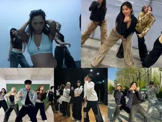 i-dle 的《Good Thing》是必选的舞者……Honey J 和 Harimu 的挑战接力