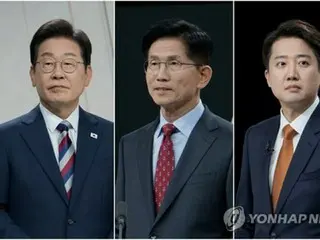 韩国总统候选人支持率：李在明49.2%，金文洙36.8%