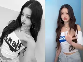 “聪明”的张元英（IVE）在社交媒体上发布黑白照片，引起轰动
