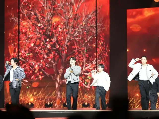 BTOB 的 Eunkwang、Minhyuk、Hyung Sik 和 Niel 在 ASEA 2025 上获得“最佳声乐组合”奖……“发自内心的歌声”