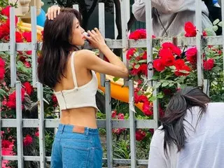 河智苑展现大胆性感健康美…昔日性感女王依然健在