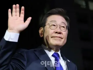 候选人李在明在国会前接受总统选举……承诺“统一大韩民国”——韩国媒体