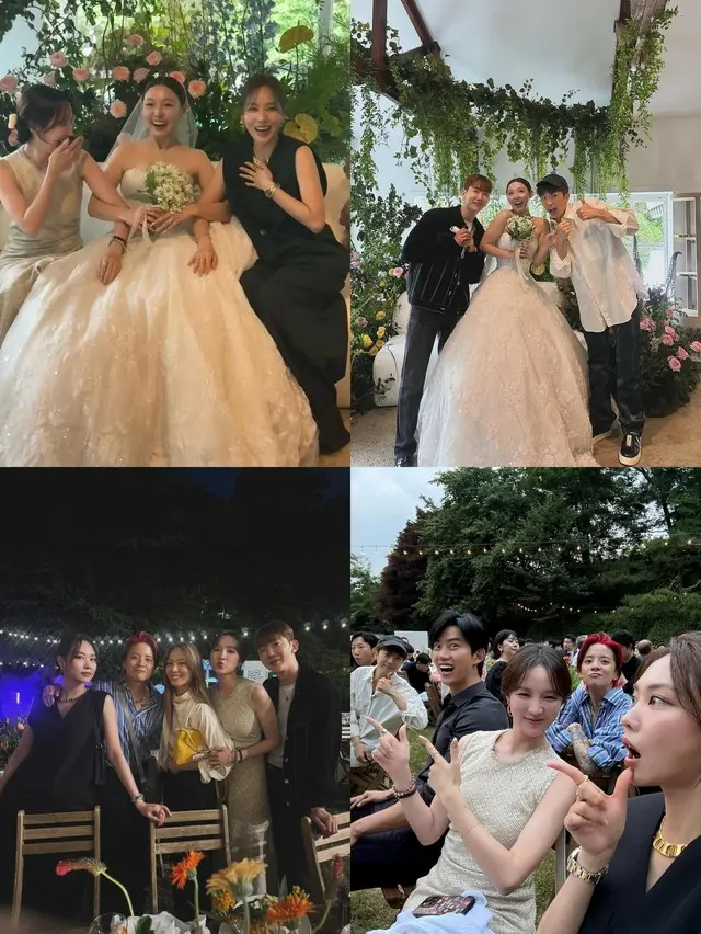 「Miss A」出身のミンが結婚式を挙げた。