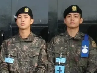 BTS 成员 RM 和 V 服完兵役后将退役