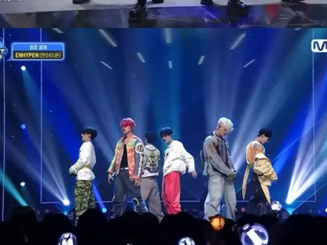 主宰《M COUNTDOWN》的嘻哈魅力“ENHYPEN”……以《Outside》证明自己是“表演王者”