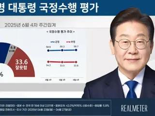 韩国总统李在明支持率小幅“上升”