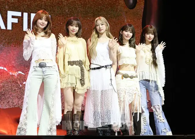 「LE SSERAFIM」、Spotify月間リスナー1350万人突破