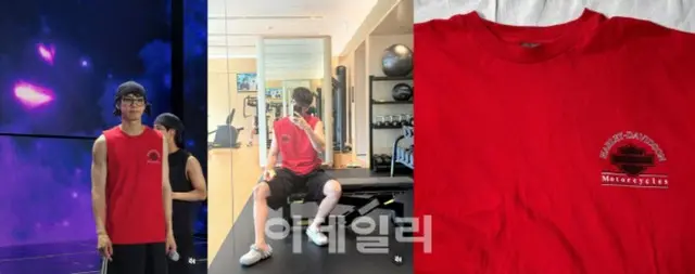 「ASTRO」チャウヌ、筋肉質なボディが引き立つノースリーブが話題