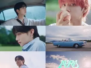 THE BOYZ 发布清新曲目《AURA》的 MV 预告片
