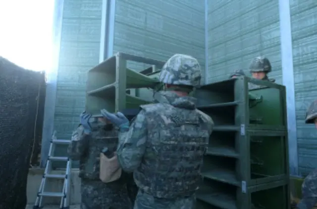 韓国軍、対北朝鮮拡声器を全面撤去へ…今週中にも完了