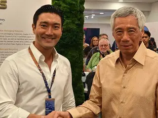 《SUPER JUNIOR》始源与新加坡总理握手“很荣幸见到您”……全球网络王