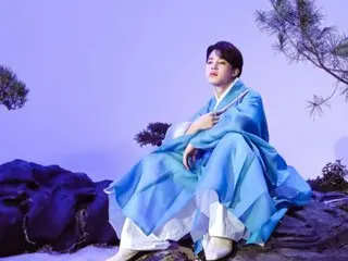 “防弹少年团”智旻位列“穿韩服帅气的优雅偶像”第一名！