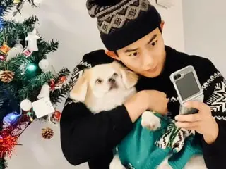 《2PM》泽演公开了与爱犬Eddie的温馨照片！