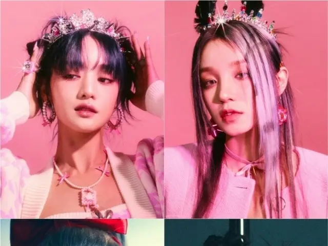 “(G)I-DLE”米妮、Woogi & “IVE”莉兹和伊索组成一个组合……名字是“Aaz”！