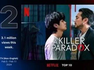 《杀人犯的悖论》上映三天就位列全球TOP10（非英语地区）电视剧第二名……轰动全球。