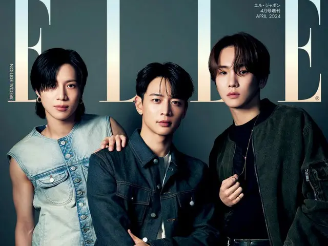 “SHINee”登上《Elle Japon》4月号特辑封面