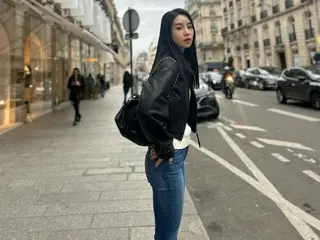 林智妍在法国巴黎游玩的近况…宋慧乔也点赞
