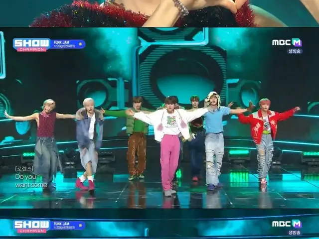 “n.SSign”在“SHOW CHAMPION”上呈现“FUNK JAM”的精彩表演