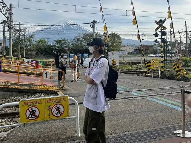 演员李敏镐分享他的日本之旅回忆……以富士山为背景